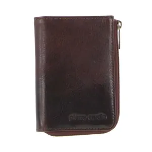 Save Today Event Pierre Cardin Pc2756 Dark Chocolate Leather Key/Credit Card Holder