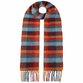 Lambswool Check Fringed Scarf Hot Picks Today Shop Todays Picks