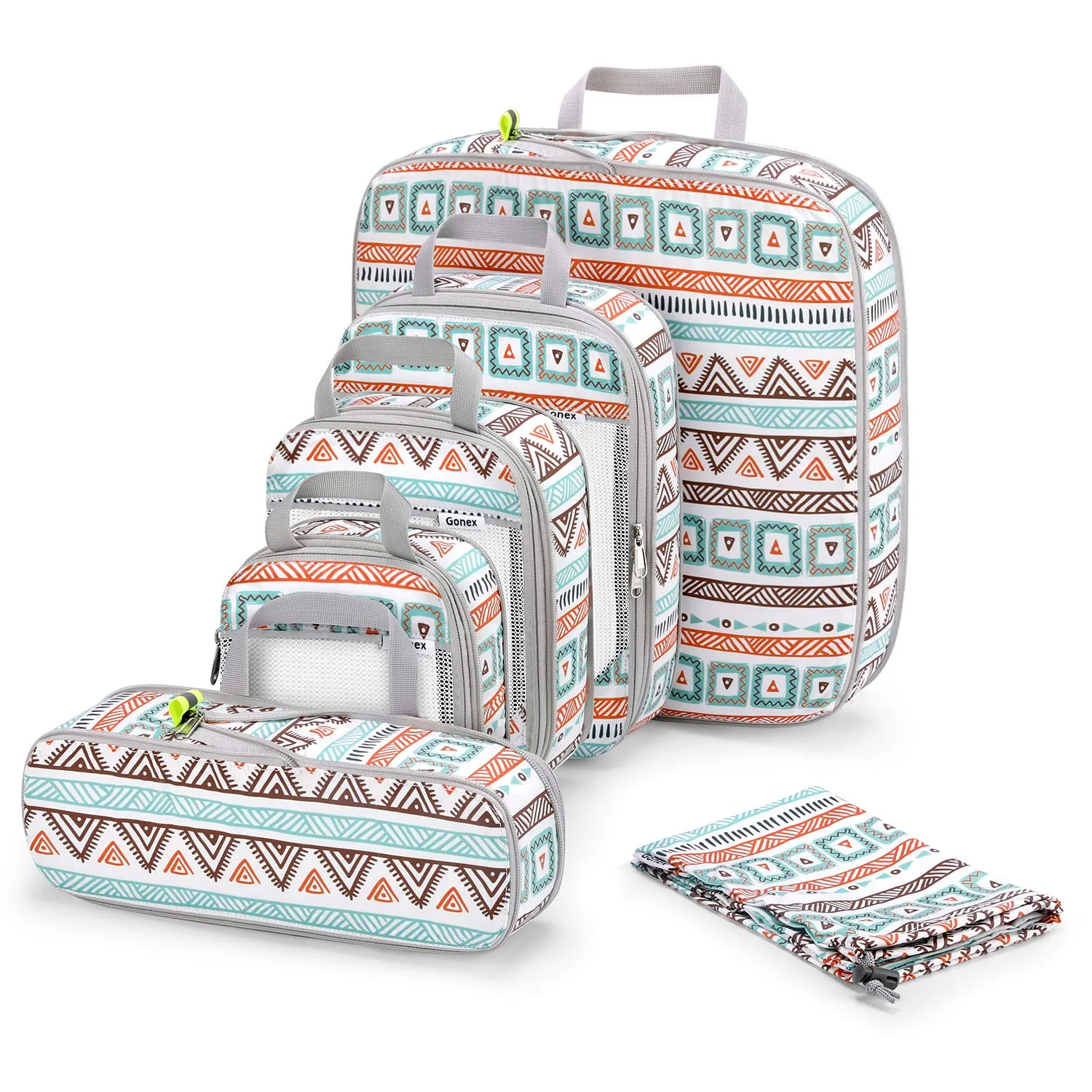 Gonex Boho Compression Packing Cubes Hot Deal Alert