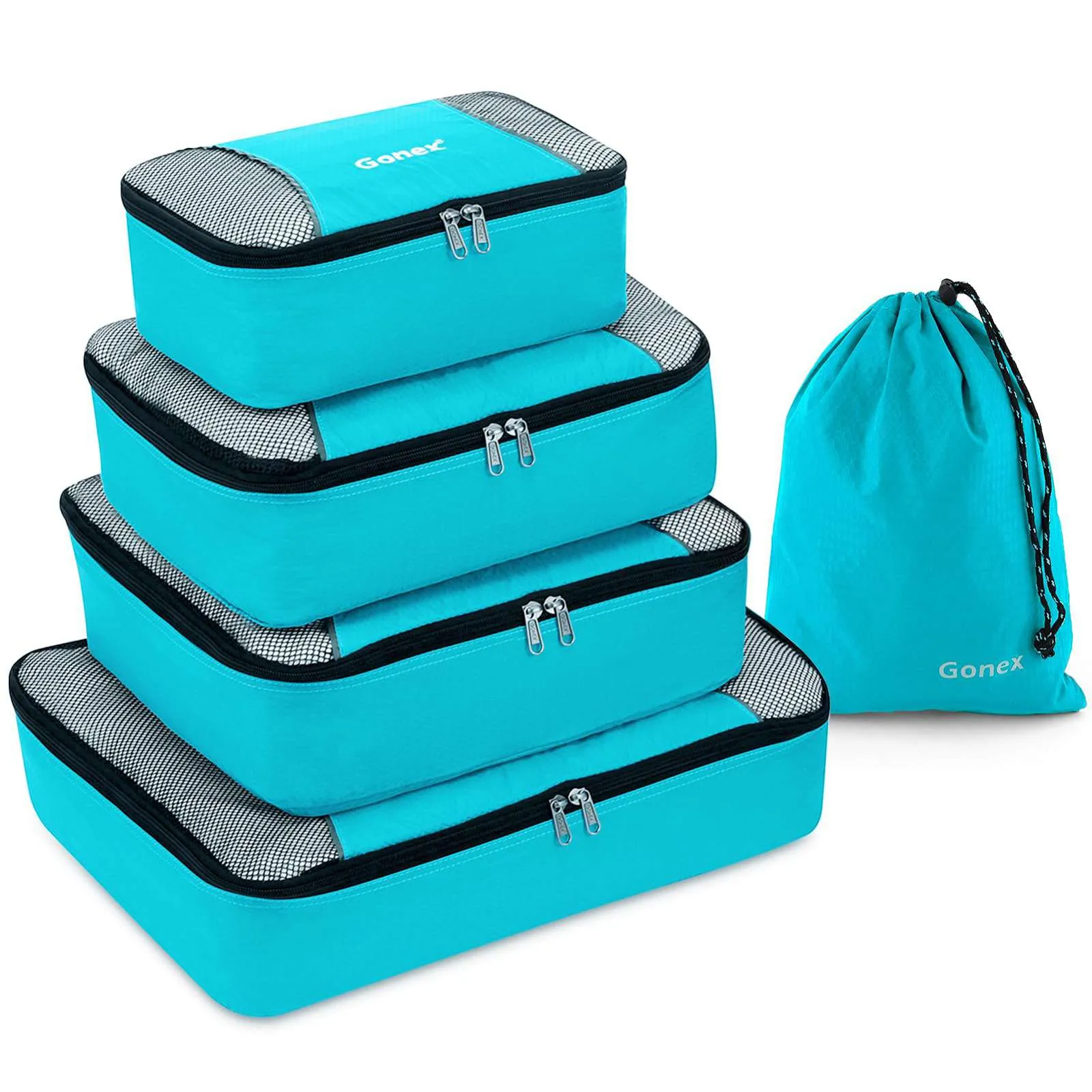 MustHave Deal Gonex Luggage Organizers Packing Cubes 5Pcs Set