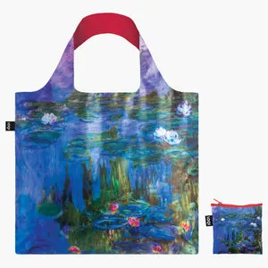 Loqi Tote Bag With Zip Pouch - Claude Monet - Water Lilies Flash Sale Alert