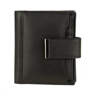 Franco Bonini 21-01 Black Rfid Leather Wallet Removable Card Holder Dont Miss This Offer