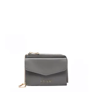 Clearance Alert Now Kate Hill - Ada Card Holder Kh-22025 - Charcoal