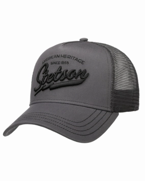Stetson American Heritage Classic Grey Trucker Cap Hot Picks Today