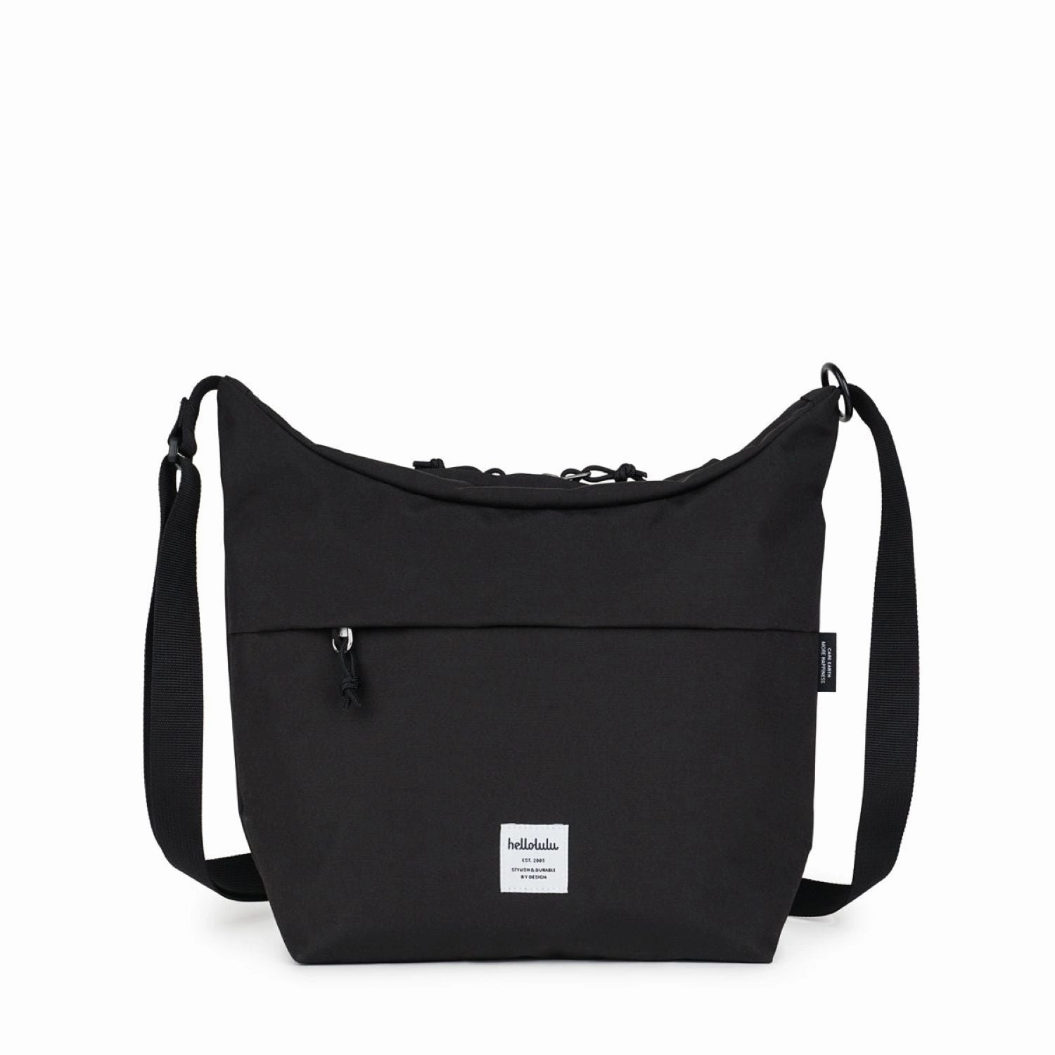 Hellolulu Lucas Wide Zip Shoulder Bag Todays Hot Savings