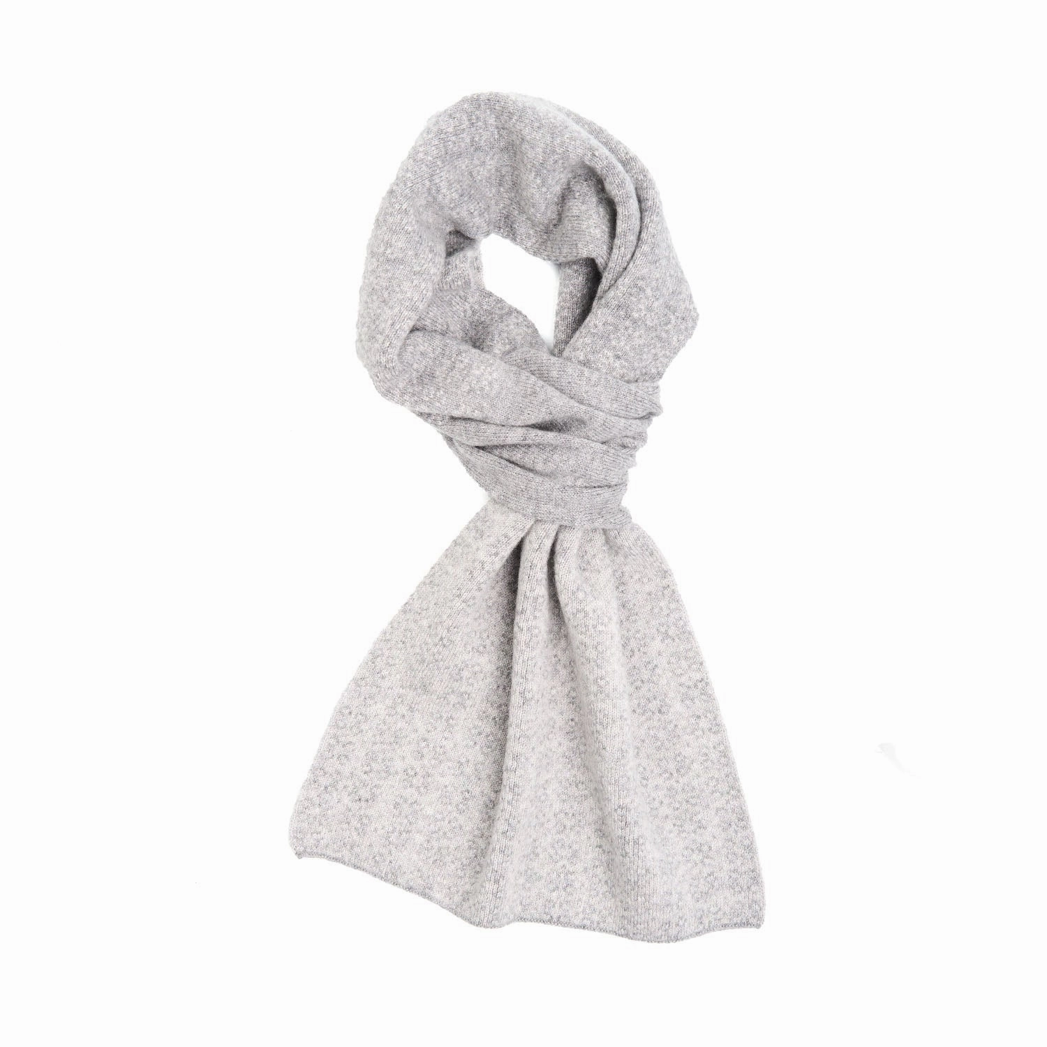 Todays Hot Pick Dark Grey Neck Warmer With Micro Pattern