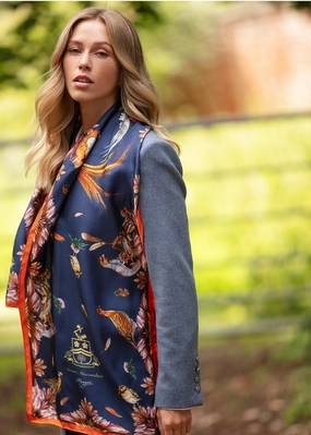 Todays Special Savings Best Deal Today Grouse Misconduct Classic Silk Scarf