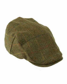Heather Kinloch Waterproof Tweed Flat Cap Save Big Today