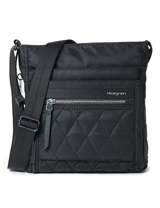 Hedgren - Inner City Hic370.615 Orva Rfid Blocking Shoulder Bag - Quilted Black Special Deals Online
