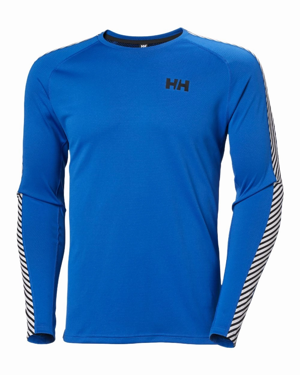 Helly Hansen Mens Lifa Active Stripe Crew Base Layer Flash Discount Today