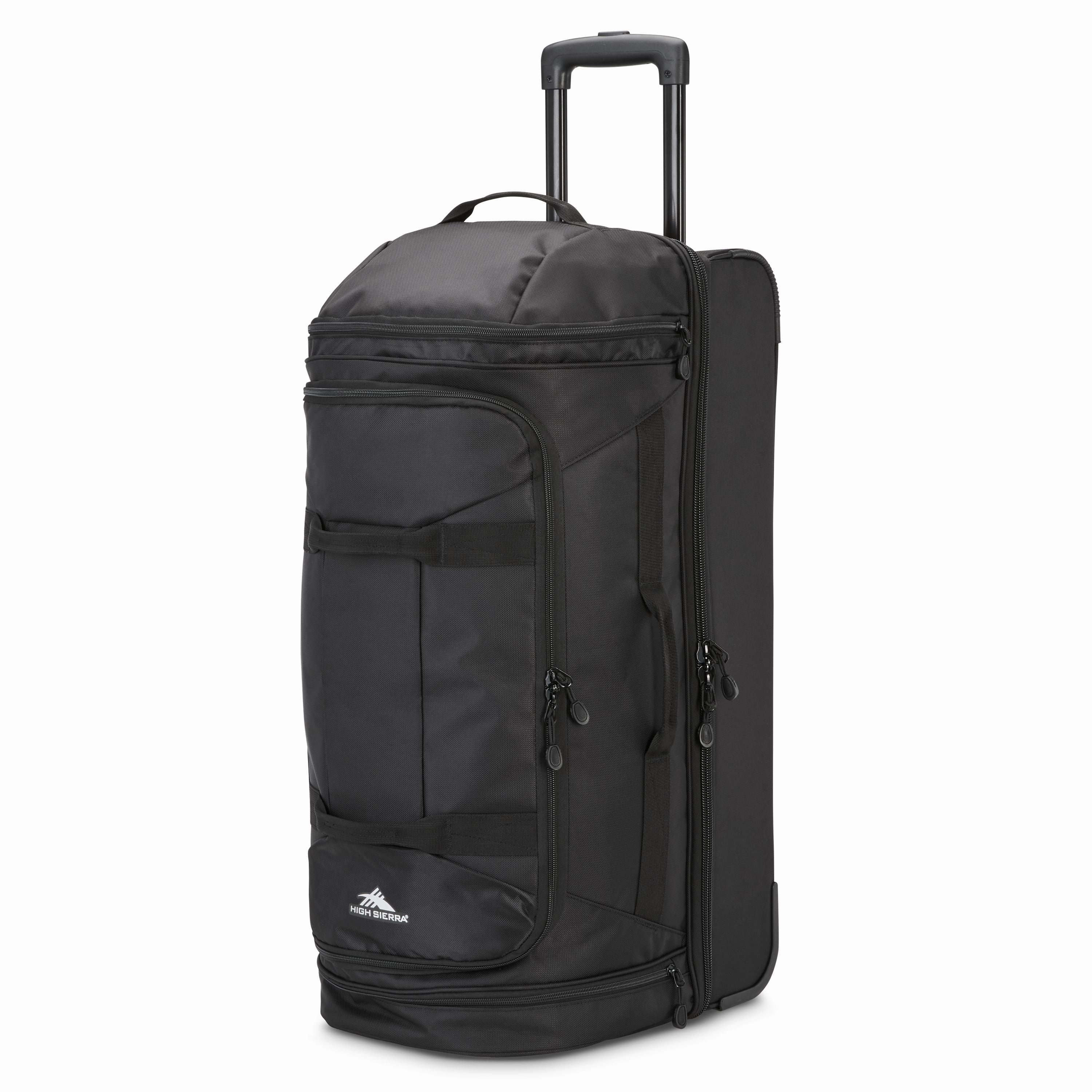 Todays Hot Savings Shop Smart Save High Sierra - Boxed 71Cm 84L Wheeled Duffle - Black