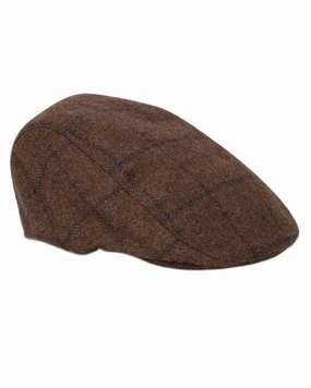 Hoggs Of Fife Mens Windowpane Waterproof Tweed Hat Limited Stock Alert