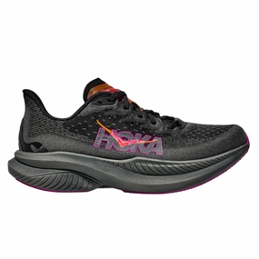 Clearance Event Alert Hoka Mach 6 Womens | Black / Fuchsia