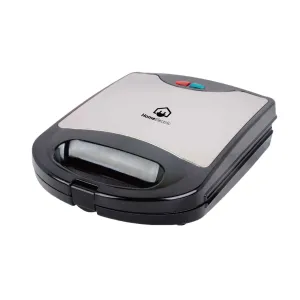 Homeelectric Grill Cool Touch Housing Stainless Steel Space Saving Anti Slip 1000 Watt