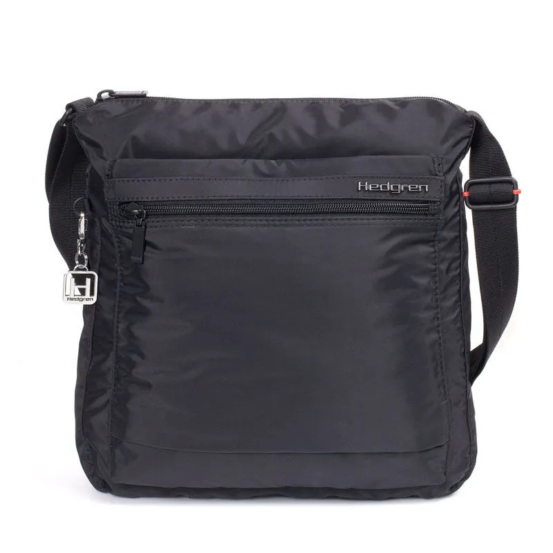 Save More Online Shop Smart Save Hedgren - Inner City Hic123 Fanzine Rfid Blocking Shoulder Bag - Black