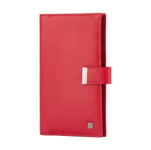 Big Price Drop Franco Bonini - 23-01 Leather Family Passport Holder - Red *Dc