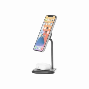 Flash Deal Today Limited Time Steal 3Sixt 2 In 1 Magnetic Wireless Charger Stand
