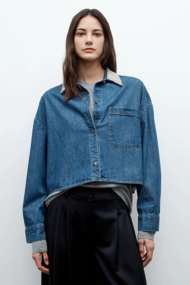 Hot Item Clearance My ExS Denim Shirt