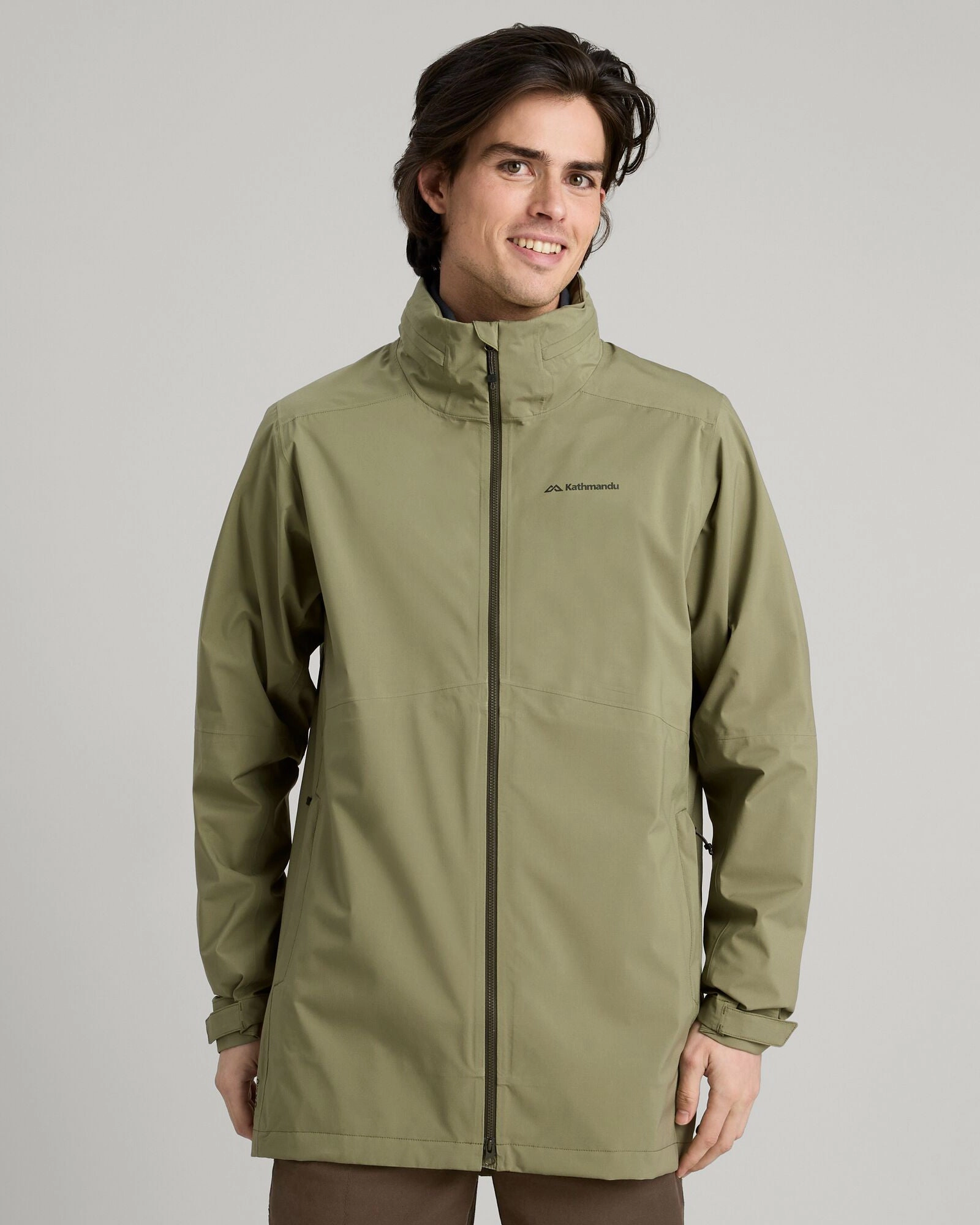 Special Offer Inside Men'S Trailhead Stretch 2.5-Layer Rain Parka - Beech
