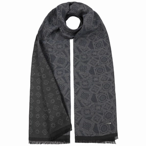 Limited Stock Hot Deal Jacquard Stamps Cotton Scarf