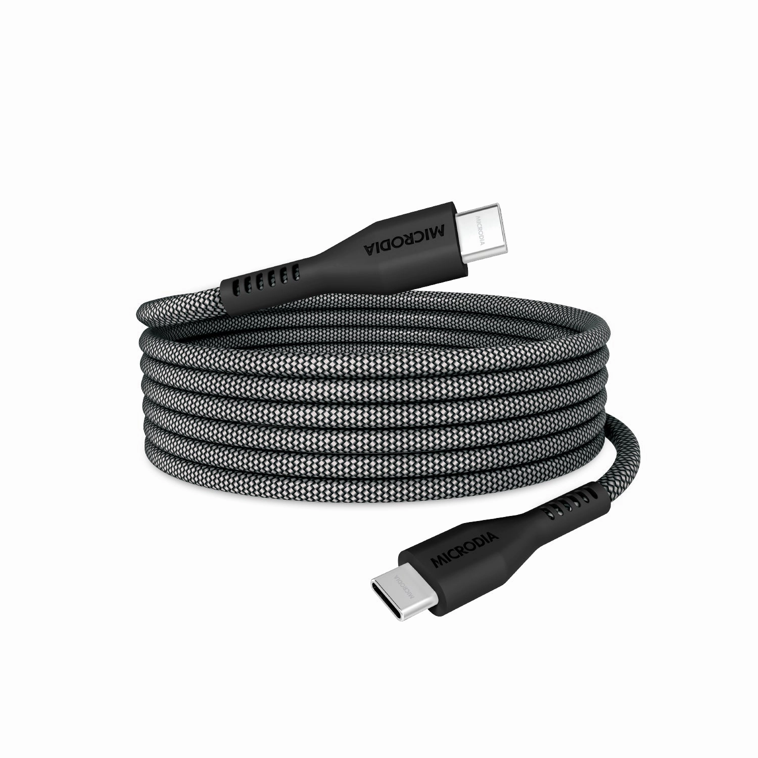 Today Only Hot Sale Microdia Znaptic Magnetic Pd60W Usb-C To Usb-C Ultra High Speed Charge & Sync Cable