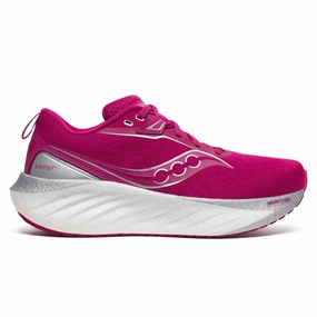 Saucony Triumph 22 Womens | Magenta Daily Special Offer Clearance Event Alert