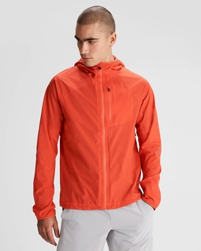 Hot Price Drop Men'S Seeker 2.5L Rain Jacket - Hut Orange