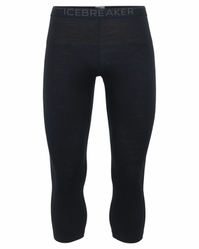 Icebreaker Mens Merino 200 Oasis 3/4 Thermal Leggings Grab It Fast Today Only Discount