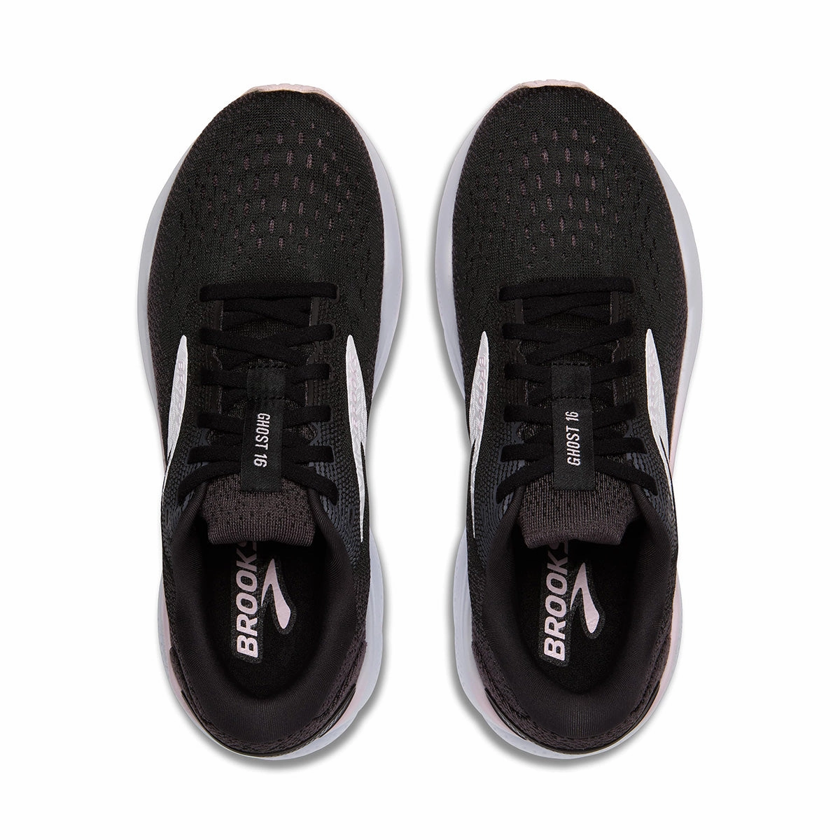 Save Today Only Brooks Ghost 16 Womens | Black/White/Orchid Ice