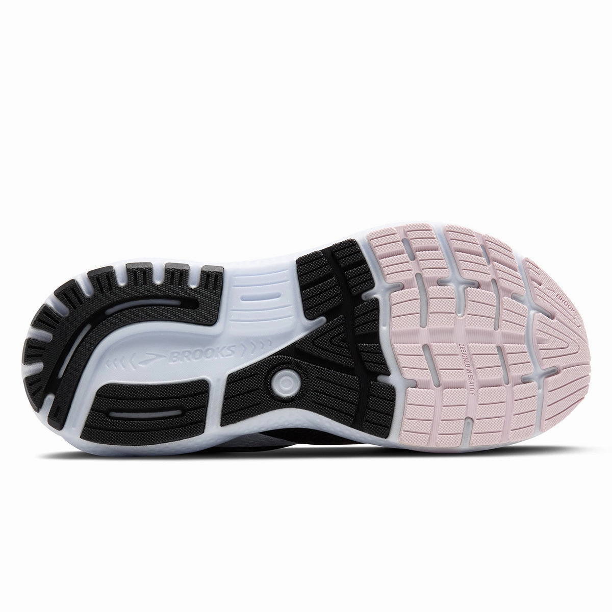 Brooks Ghost 16 Womens | Black/White/Orchid Ice Save Today Only
