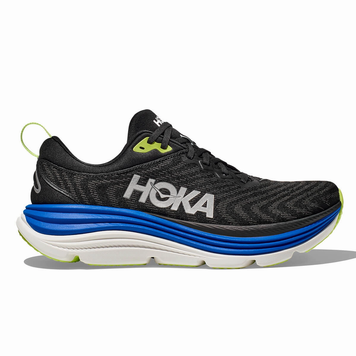 Hoka Gaviota 5 Mens | Black / Electric Cobalt Shop Save Today
