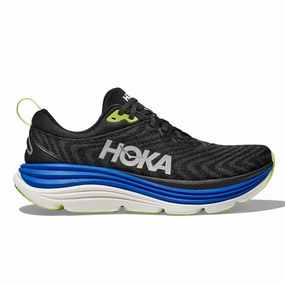 Best Seller Discount Daily Clearance Deal Hoka Gaviota 5 Mens | Black / Electric Cobalt