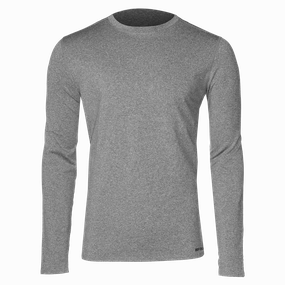 Men'S Micro-Elite Chamois Crewneck - Granite MustHave Gift Ideas Big Hot Sale