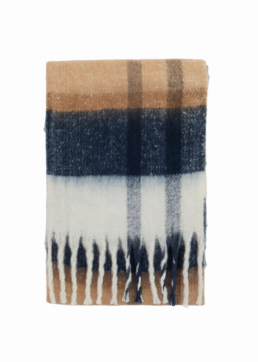 Isla Tartan Boucle Scarf Online Exclusive Deal Trending Now Discount