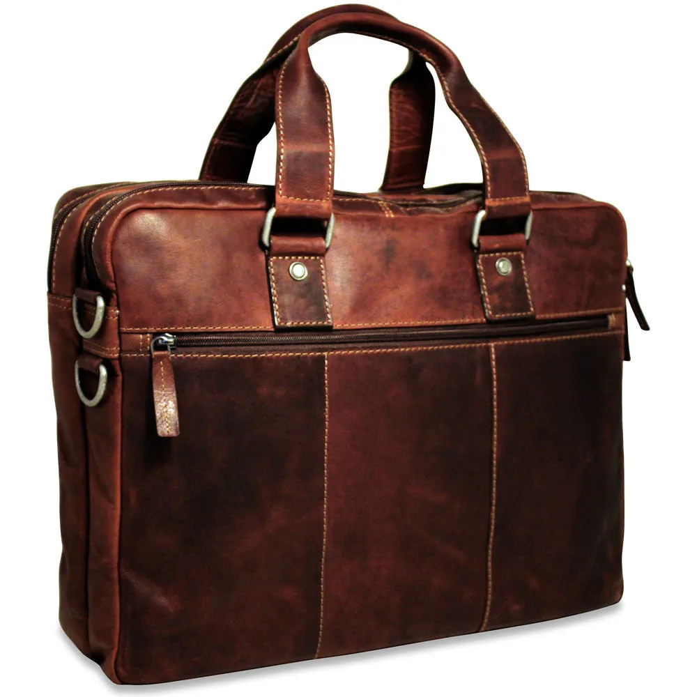 Jack Georges Voyager Large Travel Briefcase #7317 Weekend Sale Special
