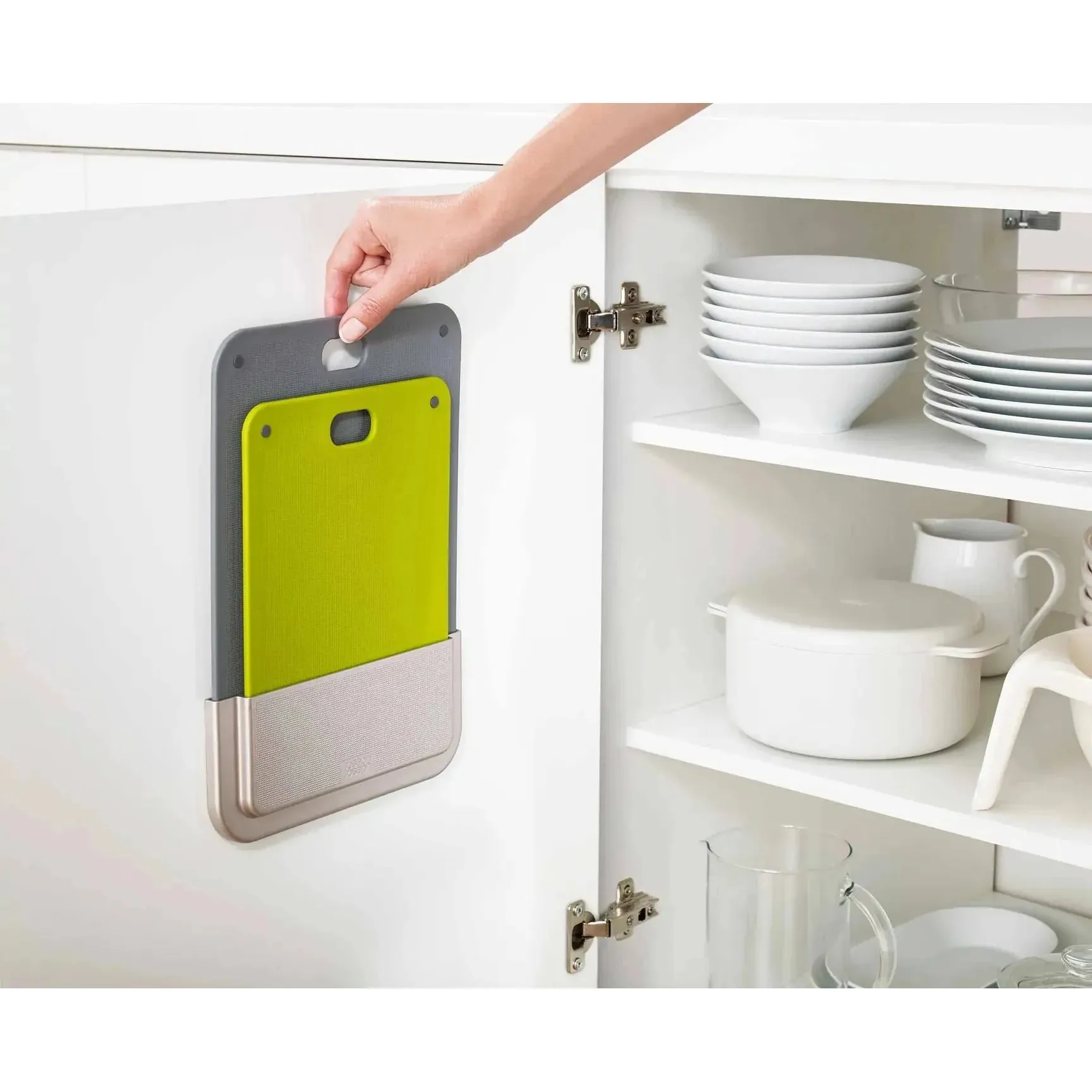 Joseph Joseph DoorStore Chop 2-piece Grey Chopping Board Set