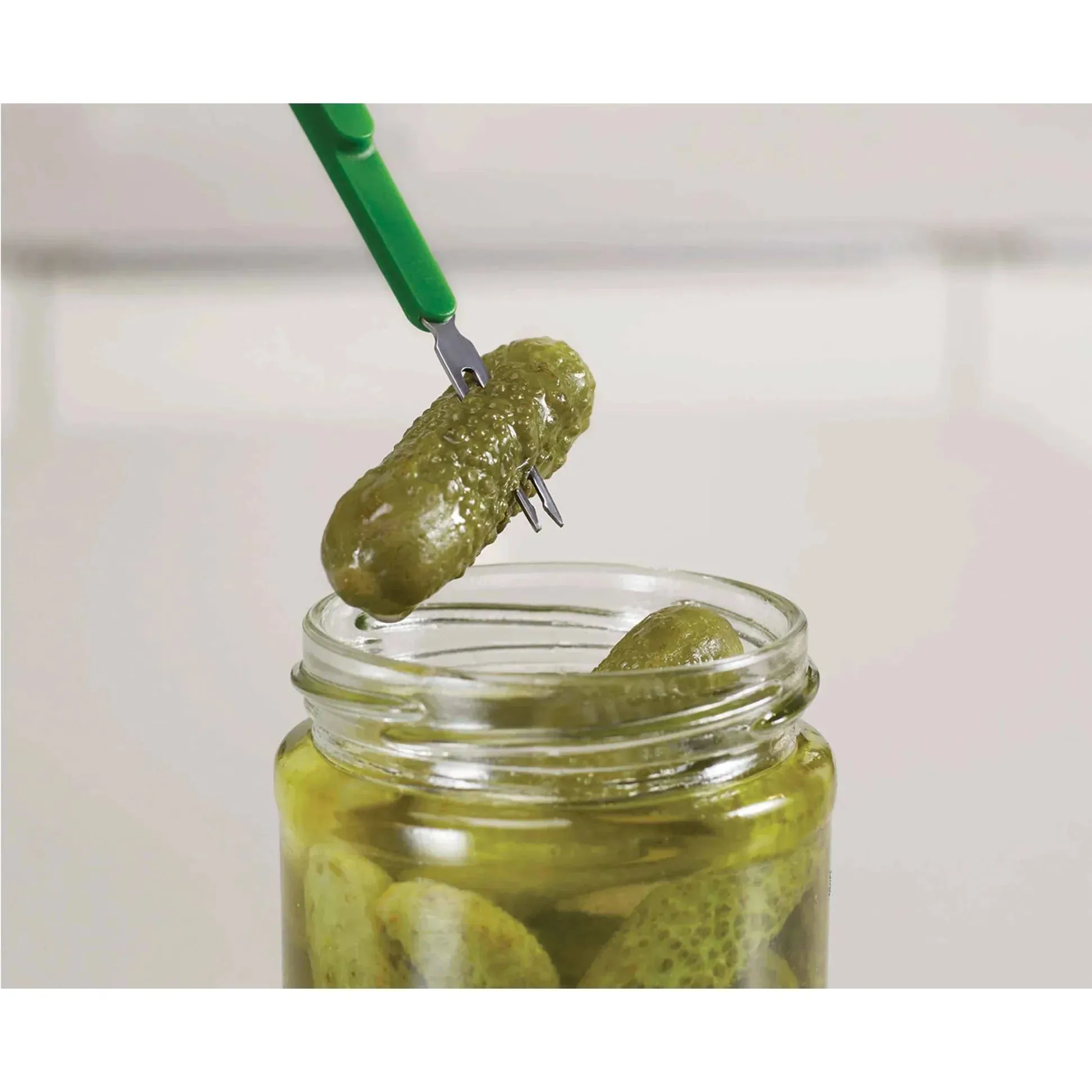 Joseph Joseph Scoop&Pick 2-piece Green Antipasti Set