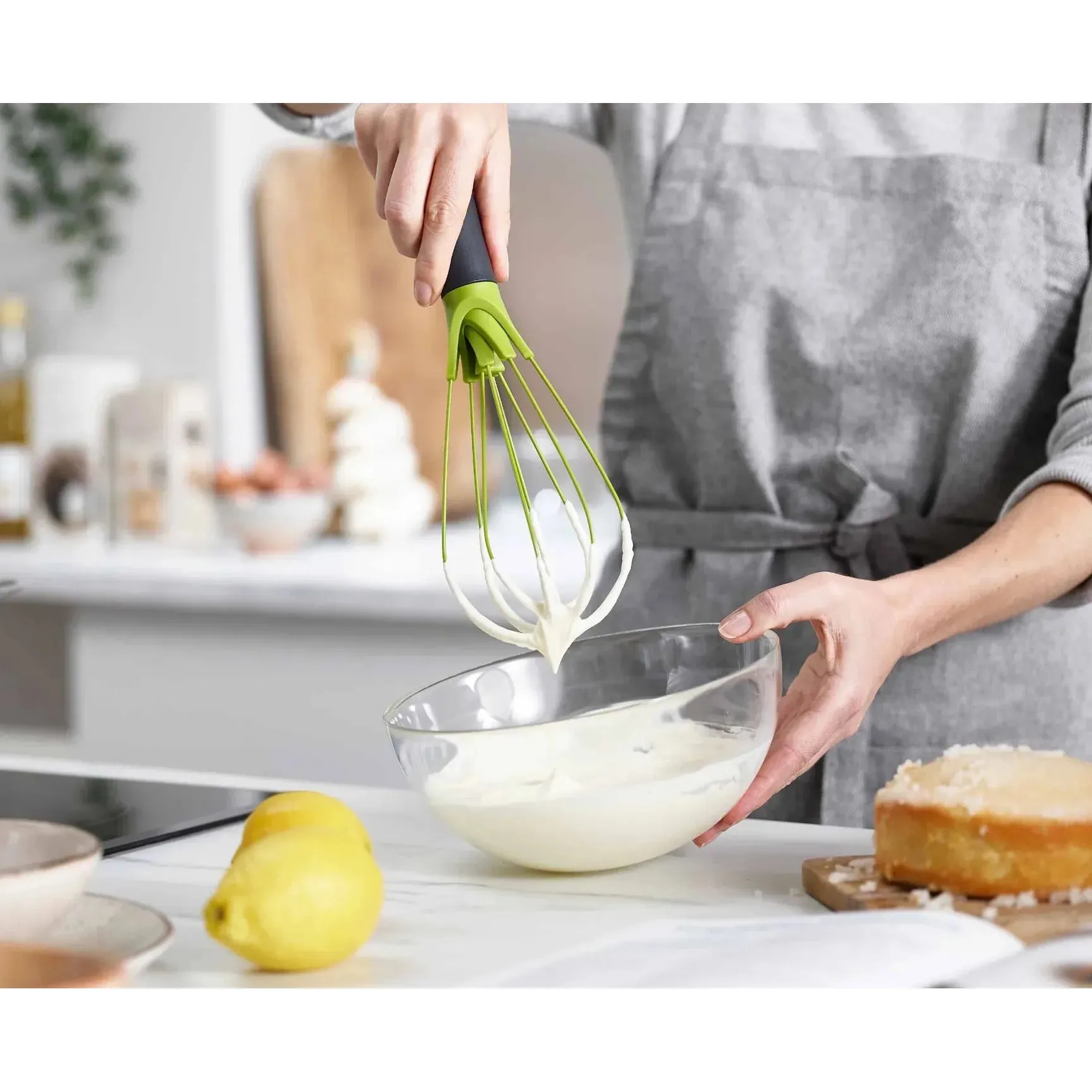 Joseph Joseph Twist 2-in-1 Green Whisk
