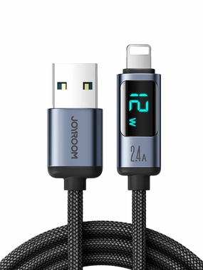 Best Deal Alert Clearance Sale Joyroom  S-A16 Prism Series Digital Display Fast Charging Cable