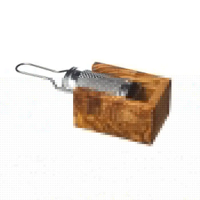 Just Slate Olive Wood Cheese Grater