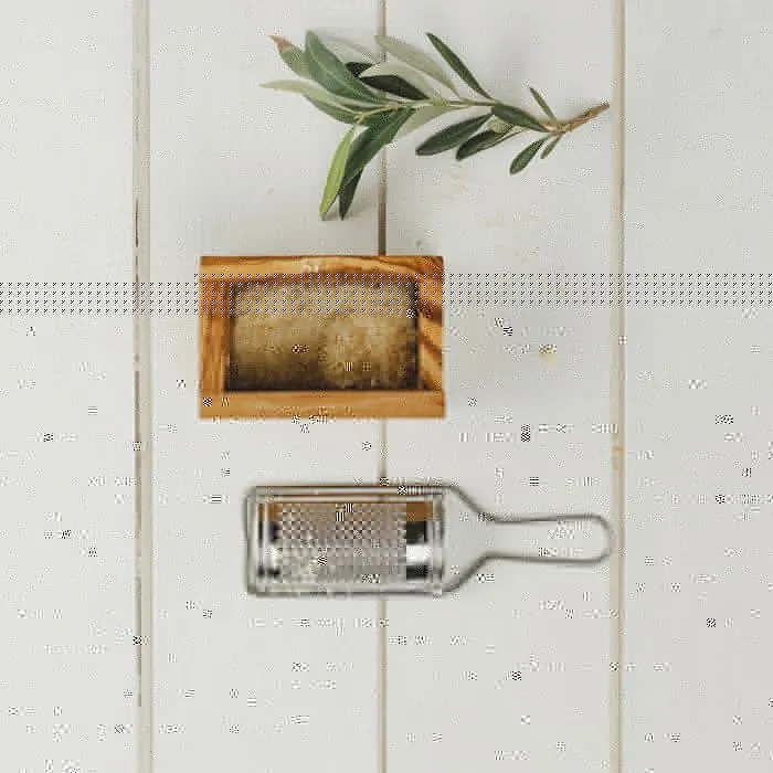 Just Slate Olive Wood Cheese Grater
