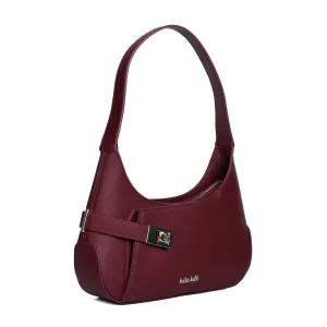 Kate Hill - Kh2457 Serena Shoulder Bag - Cherry Exclusive Deal Inside Price Drop Alert