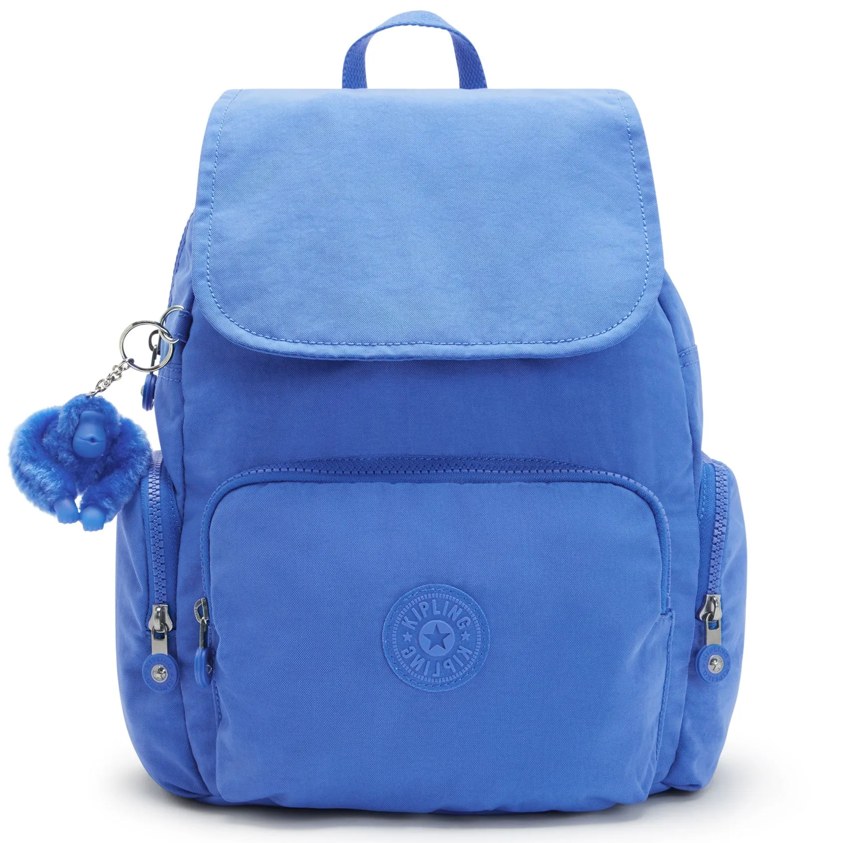 Kipling City Zip Small  Backpack Havana Blue Flash Sale Alert