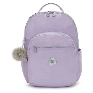 Kipling Seoul Extra Large 17" Laptop Backpack Bridal Lavender Hot Savings Alert