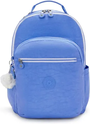 Kipling Seoul Large 15" Laptop Backpack - Cocktail Blue Shop Grab Now