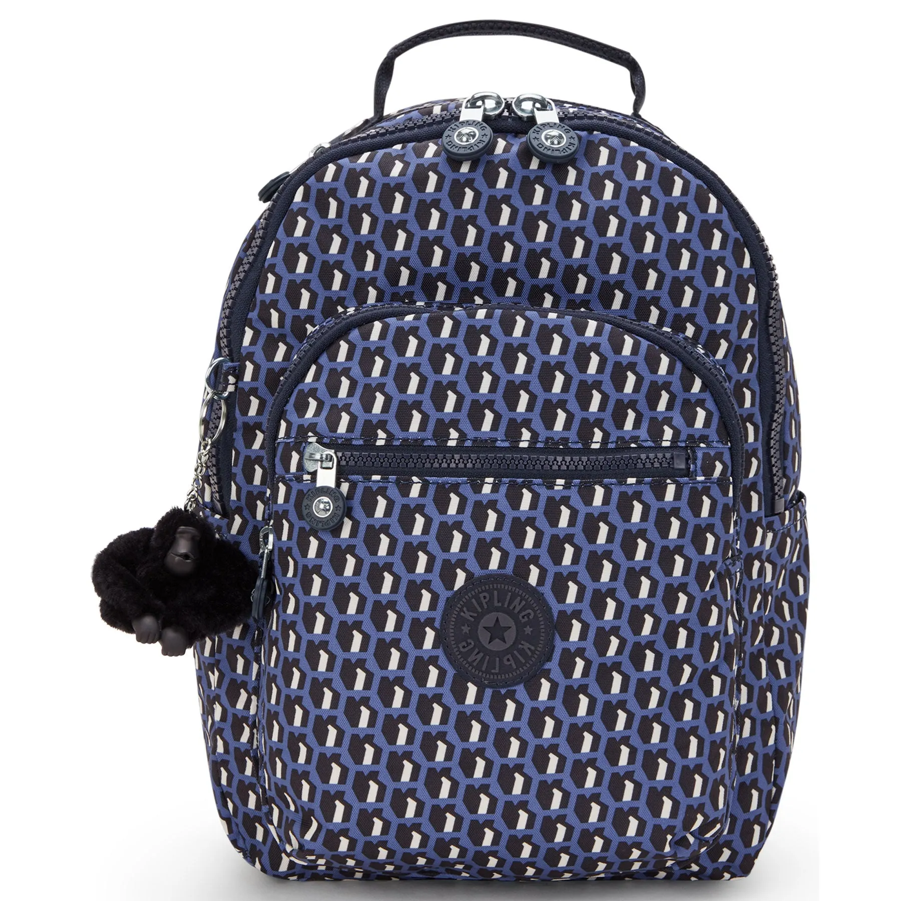 MustHave Deals Today Only Special Kipling Seoul Small  Printed Tablet Backpack - 3D K Blue