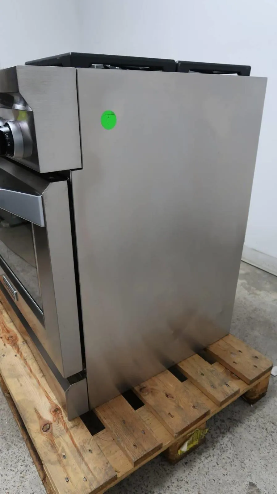 KitchenAid 36" 4-burner   Griddle Dual Fuel SS Freestanding Range KDRS463VSS