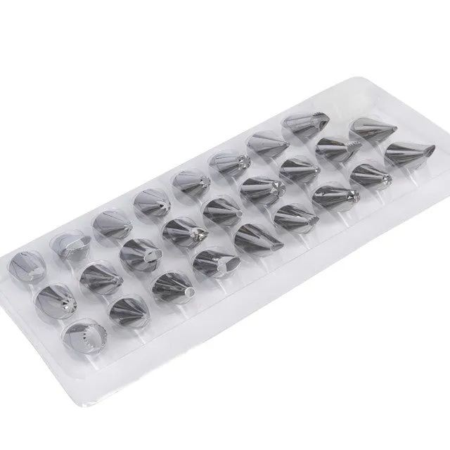 KitchenCraft 28 Piece Icing Nozzle Set & Bag