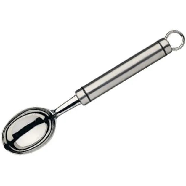 KitchenCraft Oval Handle Ice Cream Scoop