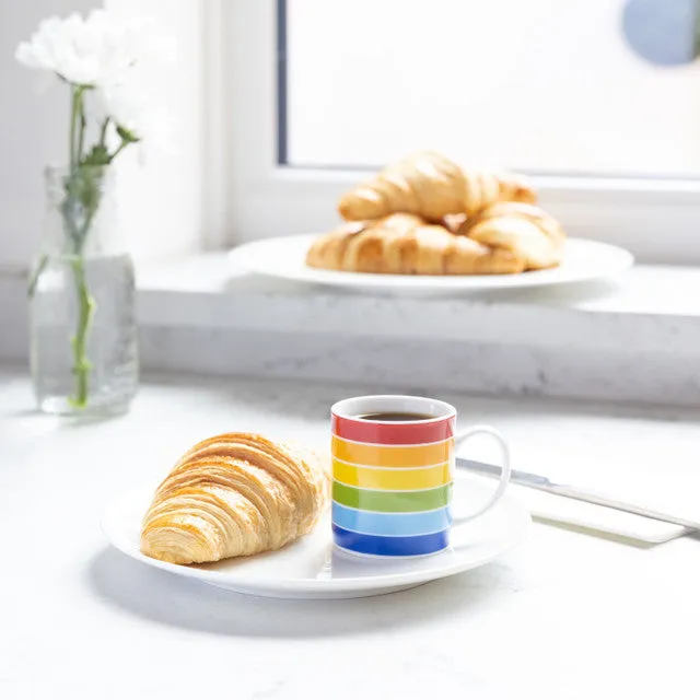 KitchenCraft Rainbow Espresso Cup